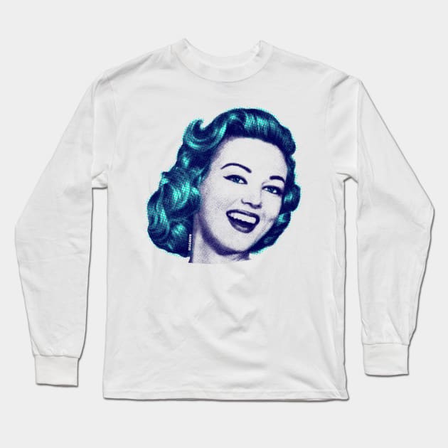 Glam Pop Art Long Sleeve T-Shirt by SeaGreen